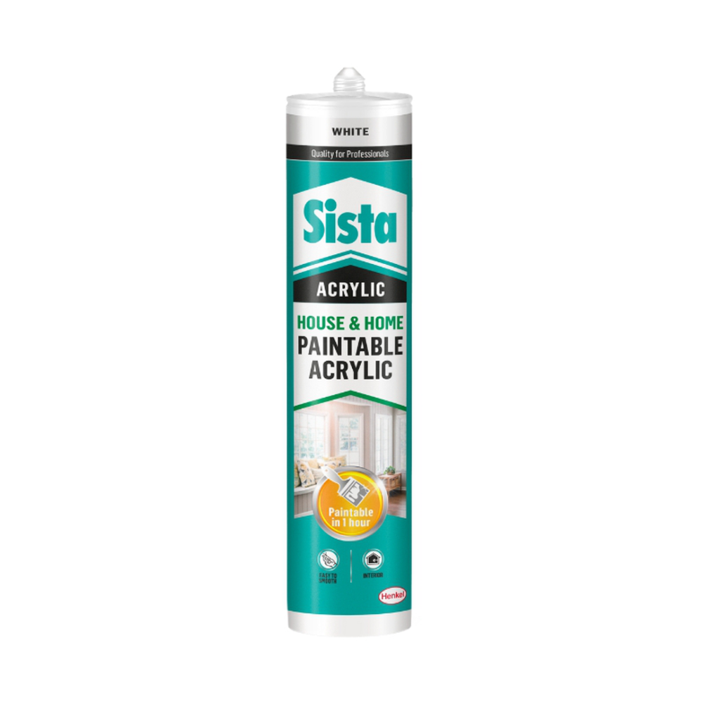 Sealant Acrylic Sista House & Home 280ml White PlumbIt Online.