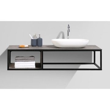 Picasso Florence Basin Countertop Basin White And Vanity Shelf 1310x525x286mm Combo Plumb It