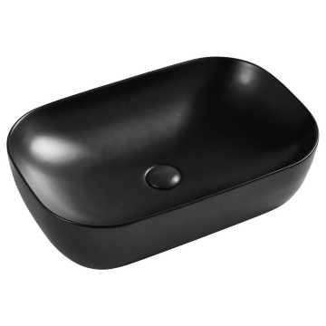 Lilly Countertop Basin Elliptical Black - Gio 