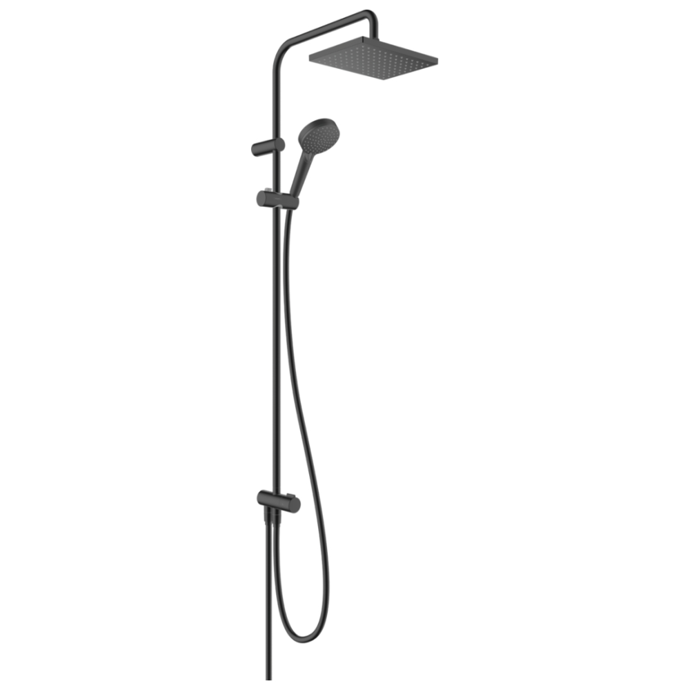 Shower Column Hansgrohe Vernis Shape 230 Eco 1 Jet Reno Matt Black