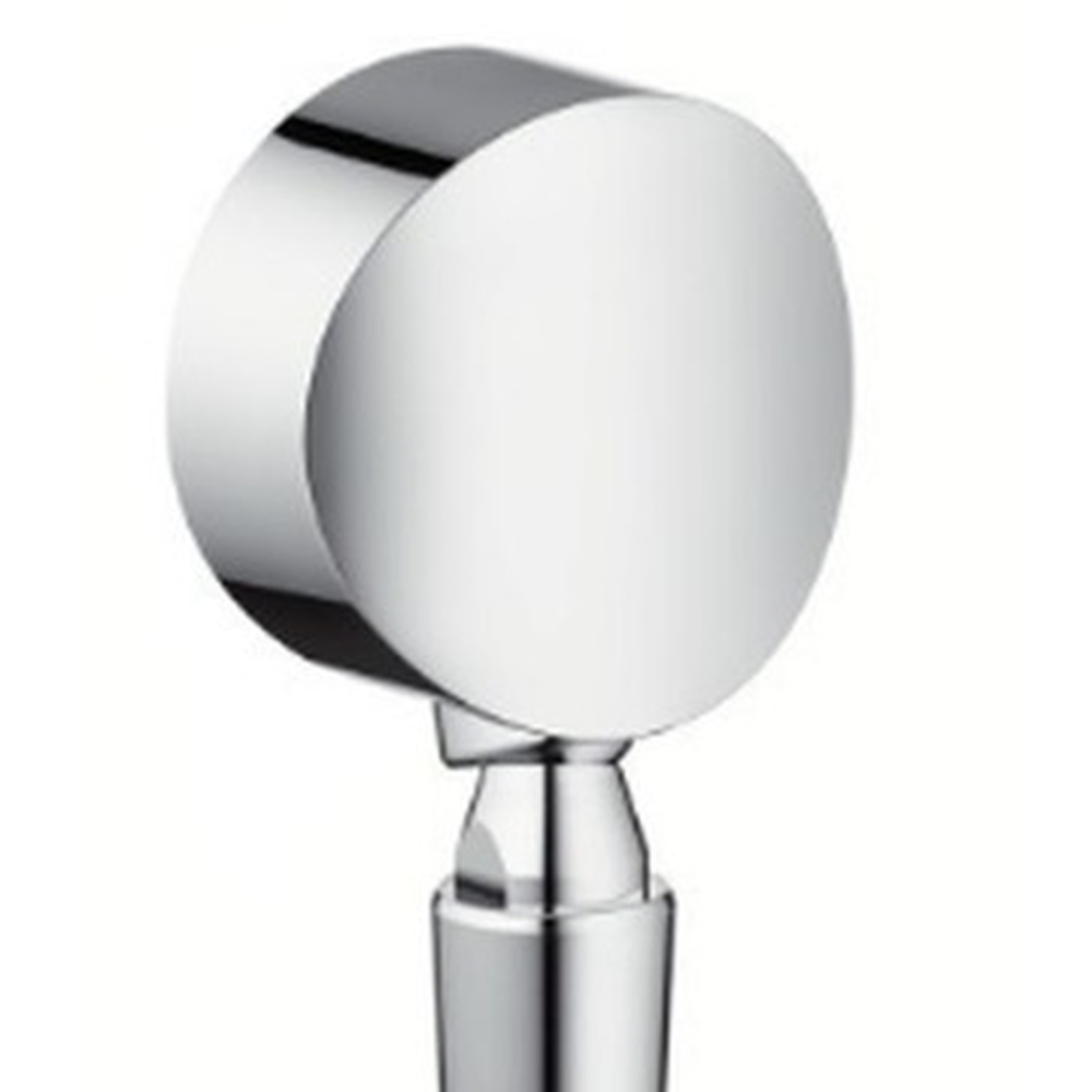 Outlet Shower Hansgrohe Fixfit S Wall Mount Round With Non-return Valve 