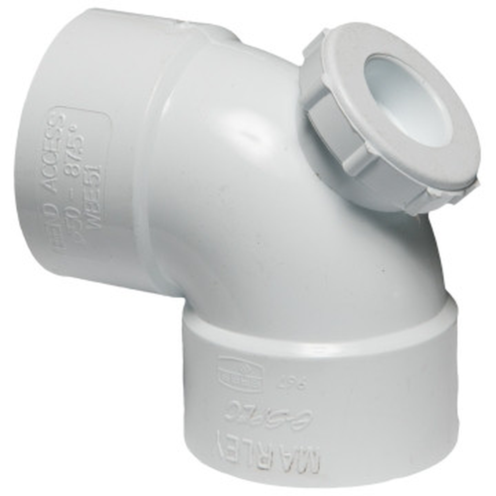 Waste Bend PVC Marley ESpec SV 50mm 87.5 Deg IE PlumbIt Online.