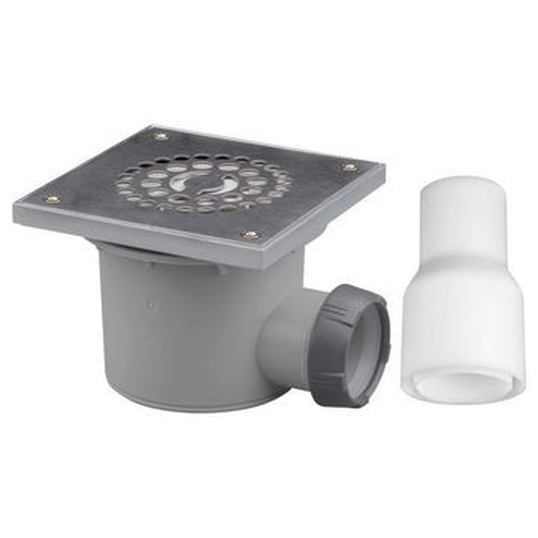 WIRQUIN SHOWER TRAP TOURBILLON SQ SS WST PlumbIt Online
