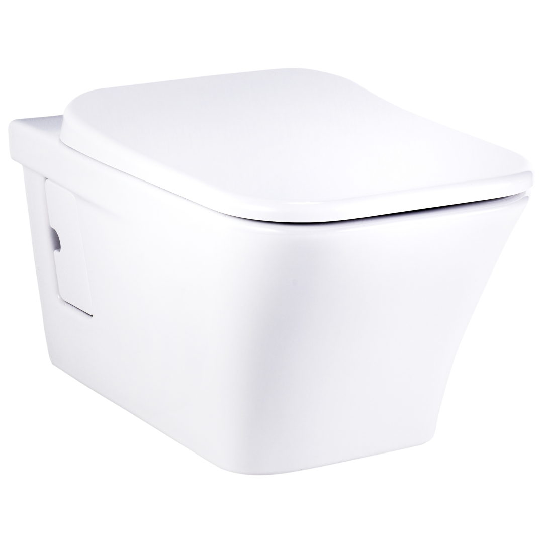 Toilet Wall-Hung Cobra Pause White (Pan Only) | Plumb-It Online