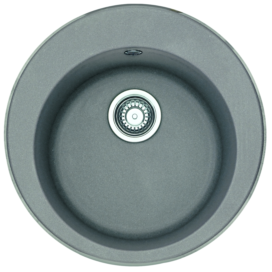 Sink Prep Bowl Composite Franke Rondo ROG 61041 510mm with Overflow