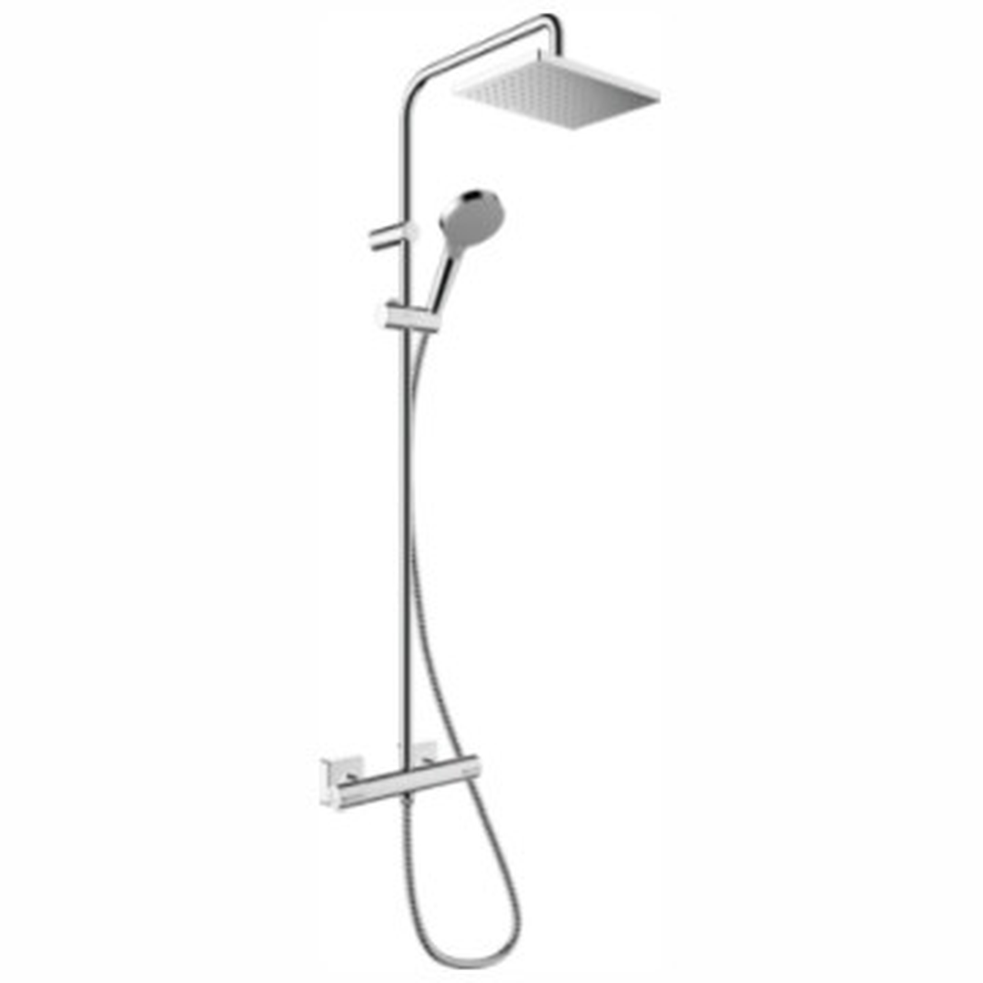 Shower Column Thermostatic Hansgrohe Vernis Shape 230 1 Jet Chrome
