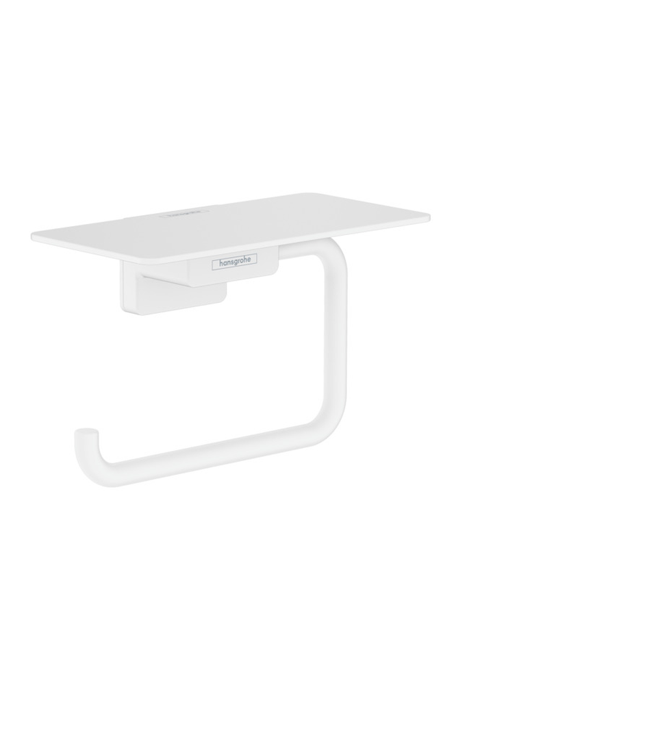 Bathroom Accessories Toilet Roll Holder Hansgrohe AddStoris with Shelf
