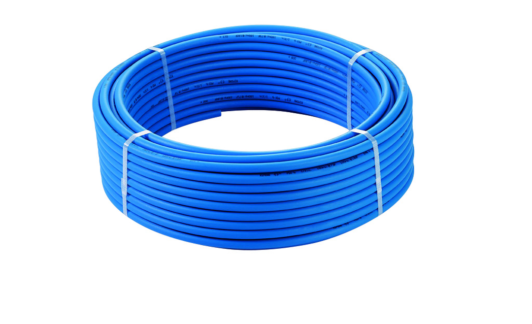 PexAlPex Pipe With Blue Plastic Corregated ( Rolls ) 100M Plumb
