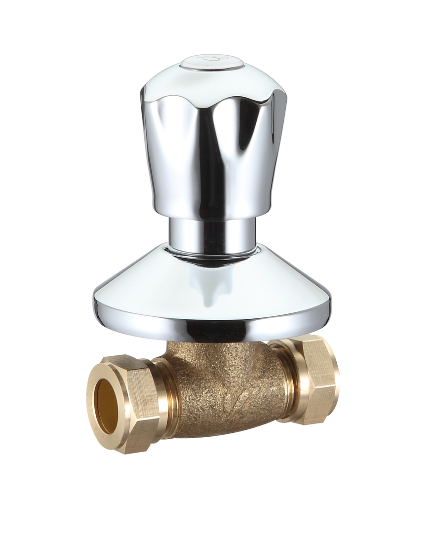 Tap Undertile Stop Borras Traditional 15mm CxC Chrome PlumbIt Online