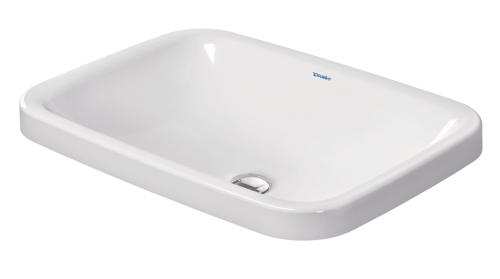 DuraStyle Basin Vanity Drop-In Without Overflow Without Tap Platform 600x430mm White