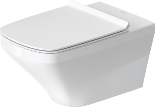 DuraStyle Toilet Wall Mounted Duravit Rimless Durafix Incl 370x620mm White Alpin