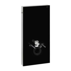 Geberit Monolith for Wall-Hung WC 101cm Black Glass