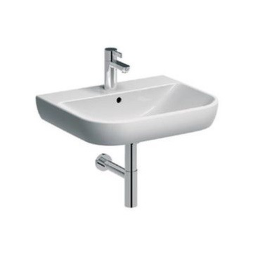 Smyle Wall-Hung Basin w/ Centre Tap Hole 650x480mm White