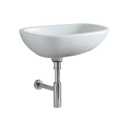 Citterio Counter-Top Basin without Overflow B 560x400mm White