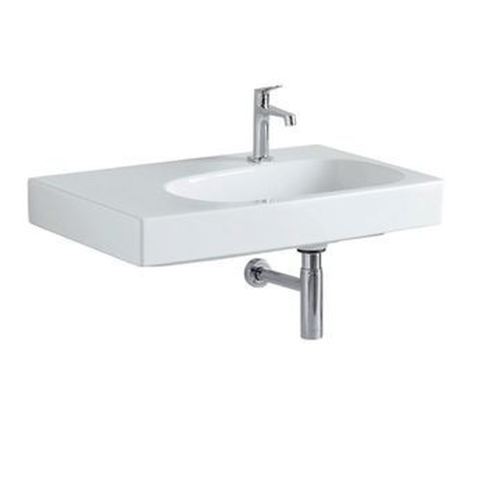 Citterio Vanity Basin with Left Shelf Surface B 750x500mm White