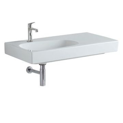 Citterio Vanity Basin with Right Shelf Surface B 900x500mm White