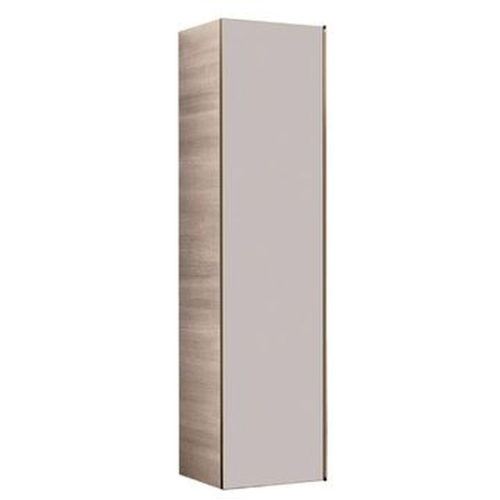 Citterio Tall Wall-Mounted Cabinet with One Door 400x1600mm Oak Beige