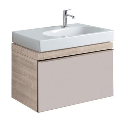 Citterio Vanity for Basin with One Drawer B 584x554mm Oak Beige