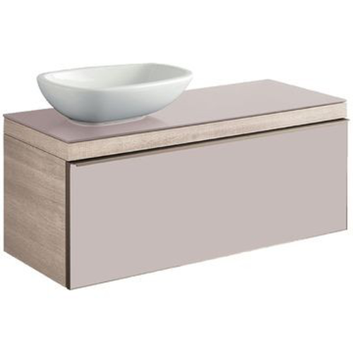 Citterio Vanity for Countertop Basin w/ 1 Drawer Cut-Out R B 1184x543mm O/Beige