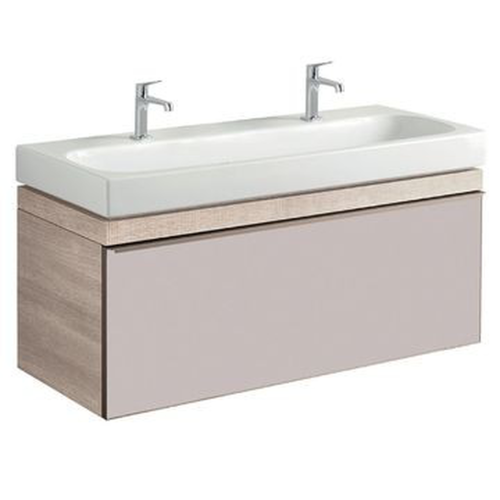 Citterio Vanity for Basin with One Drawer B 1184x554mm Oak Beige