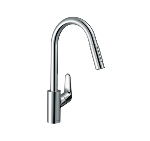 HG Decor Sink Mixer Pull-Out Spray Chrome