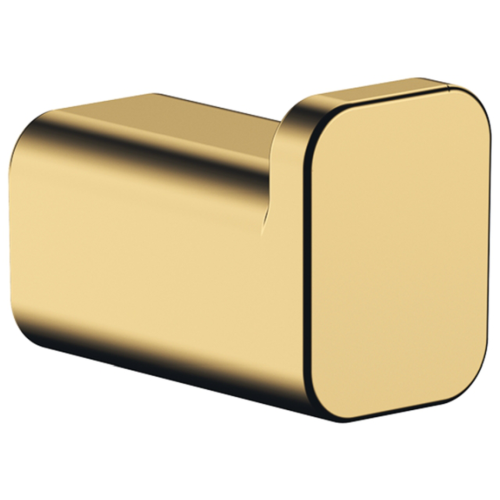 Bathroom Accessories Robe Hook Hansgrohe AddStoris Single Polished Gold Optic
