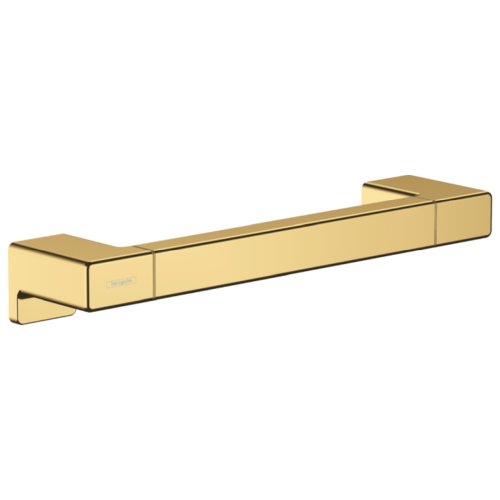 Bathroom Accessories Grab Bar Hansgrohe AddStoris Straight 350mm Polished Gold Optic