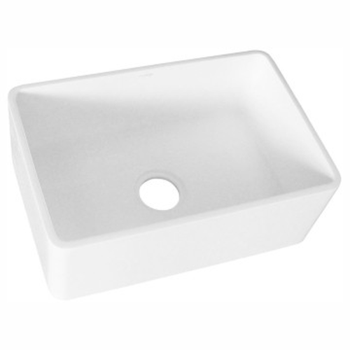 Butler Sink 605x400x210mm Polished white.