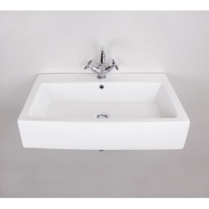 Rossco Rect Large Countertop Basin 500x770mm White